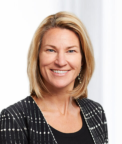 Portrait of Pam Attinger, leadership advisor at Russell Reynolds Associates