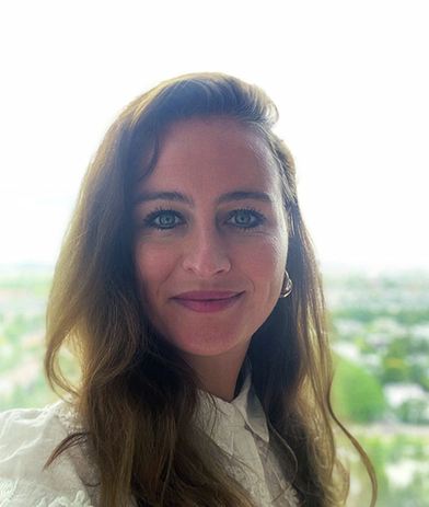 Portrait of Miranda Bender, leadership advisor at Russell Reynolds Associates
