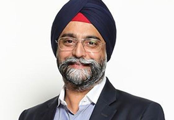 Portrait of Gurprriet Siingh, leadership advisor at Russell Reynolds Associates