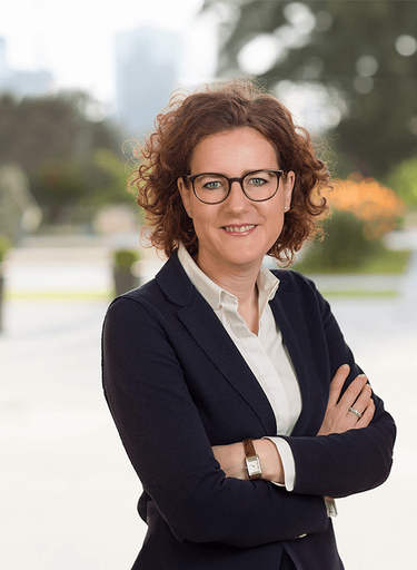 Portrait of Ines Affolter, leadership advisor at Russell Reynolds Associates