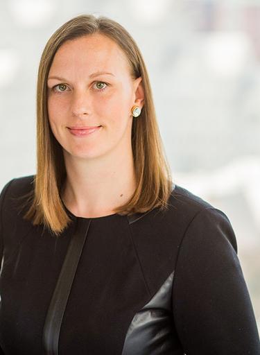 Portrait of Megan Aparicio, leadership advisor at Russell Reynolds Associates