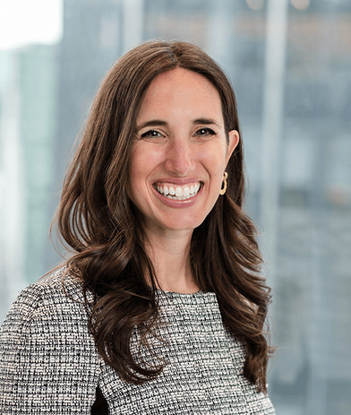 Portrait of Sarah Brooks, leadership advisor at Russell Reynolds Associates