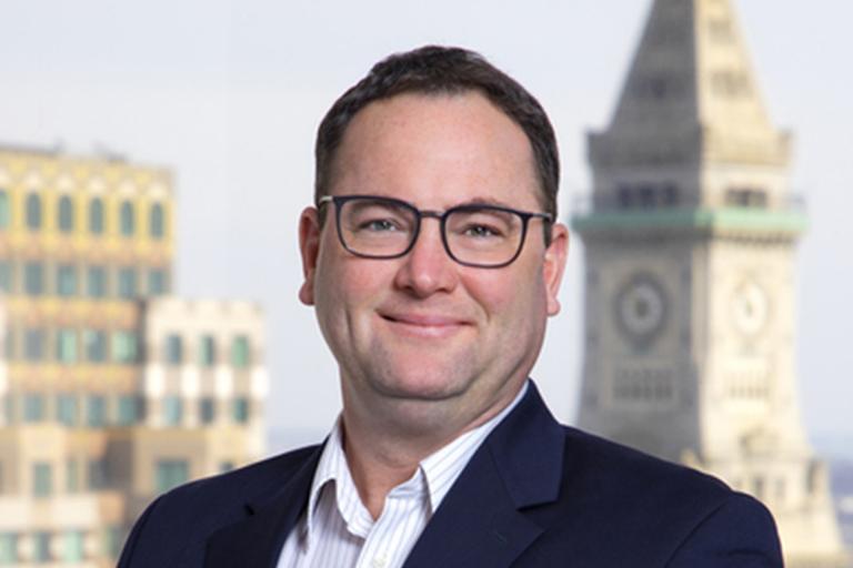 Portrait of Jordan M. Frantz, leadership advisor at Russell Reynolds Associates